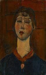 Portrait of Madame Dorival (Amedeo Modigliani) - Muzeo.com