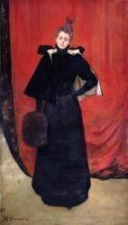 Portrait of Madame Gervex (Henri Gervex) - Muzeo.com