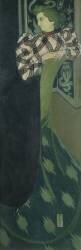Portrait of Madame Ranson in green (Maurice Denis) - Muzeo.com