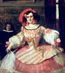 Portrait of Maria Guerrero (Joaquin Sorolla y Bastida) - Muzeo.com