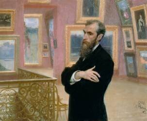 Portrait of Pavel Tretyakov (Ilya Répine) - Muzeo.com