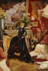 Portrait of Sarah Bernhardt (Robertson) - Muzeo.com