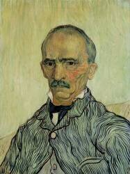 Portrait of Superintendant Trabuc in St. Paul's Hospital (Vincent van Gogh) - Muzeo.com