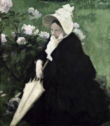 Portrait of the Artist's Mother (Jacques-Emile Blanche) - Muzeo.com