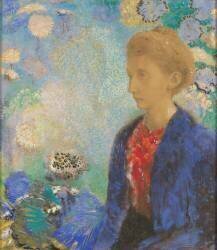 Portrait of the Baronne de Domecy (Odilon Redon) - Muzeo.com