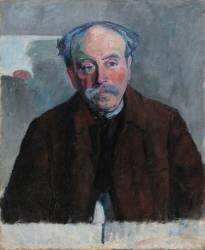 Portrait of the Douanier Rousseau (Robert Delaunay) - Muzeo.com