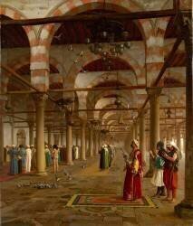 Prayer in the Mosque (Jean-Léon Gérôme) - Muzeo.com