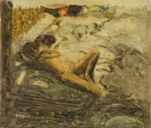 Preparatory sketch for L'Indolente (Pierre Bonnard) - Muzeo.com