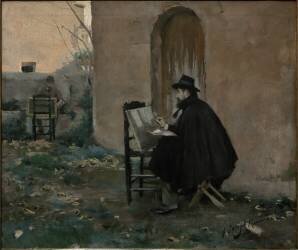 Reciprocal Portrait, Ramon Casas, Santiago Rusiñol (Santiago Rusiñol) - Muzeo.com