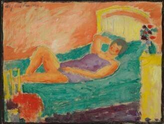 Reclining Girl (Alexej von Jawlensky) - Muzeo.com
