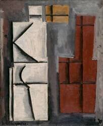 Red ochre (Joaquin Torres-Garcia) - Muzeo.com