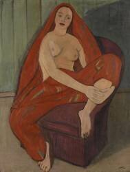 Red Odalisque (Georges Kars) - Muzeo.com