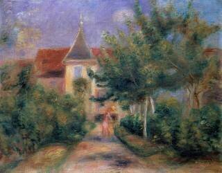 Renoir's house at Essoyes (Auguste Renoir) - Muzeo.com