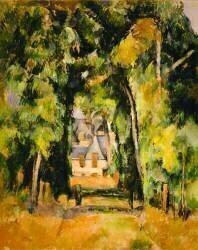 Road at Chantilly (Paul Cézanne) - Muzeo.com