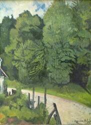 Road in the Forest (Suzanne Valadon) - Muzeo.com