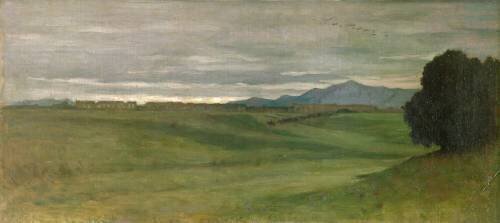 Roman Landscape (Ernest Hébert) - Muzeo.com