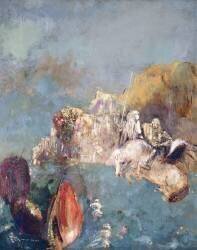Saint George and the Dragon (Odilon Redon) - Muzeo.com