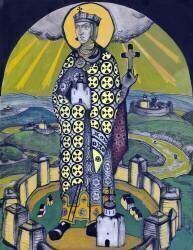 Saint Olga (Nicholas Roerich) - Muzeo.com