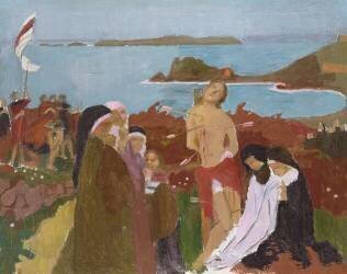 Saint Sebastian by the sea (Maurice Denis) - Muzeo.com
