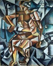 Seated Figure (Lioubov Popova) - Muzeo.com