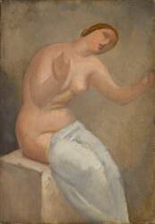 Seated nude (Julio González) - Muzeo.com