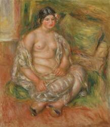 Seated Odalisque (Auguste Renoir) - Muzeo.com