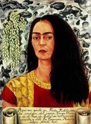 Self-portrait with Loose Hair (Frida Kahlo) - Muzeo.com