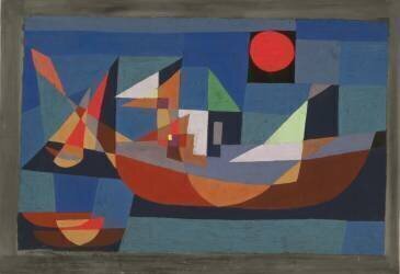 Ships at Rest (Paul Klee) - Muzeo.com