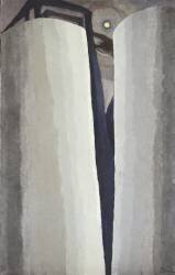 Silver Tanks and Moon (Arthur Dove) - Muzeo.com
