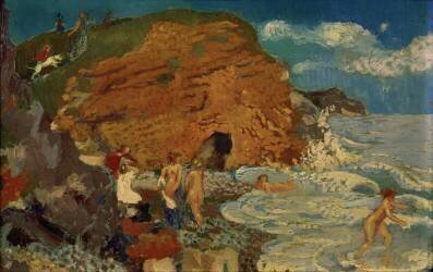 Small Bathers of La Bernerie (Maurice Denis) - Muzeo.com