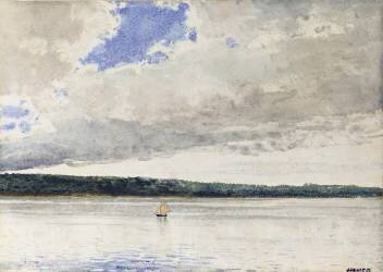 Small Sloop (Winslow Homer) - Muzeo.com
