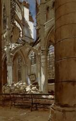 Soissons, 18 mai 1915 (François Flameng) - Muzeo.com