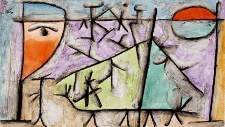 Sonnen Untergang (Sunset) (Paul Klee) - Muzeo.com