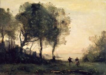 Souvenir of Italy (Jean-Baptiste Camille Corot) - Muzeo.com