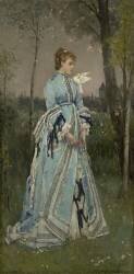 Spring (Alfred Stevens) - Muzeo.com