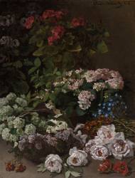 Spring Flowers (Claude Monet) - Muzeo.com