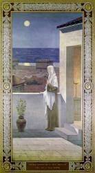 St. Genevieve Watches Over the Sleeping City of Paris (Pierre Puvis de Chavannes) - Muzeo.com