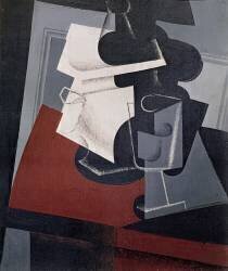 Still Life on a Table (Juan Gris) - Muzeo.com