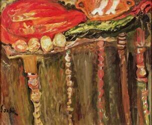 Still Life with a Piece of Raw Meat (Chaïm Soutine) - Muzeo.com