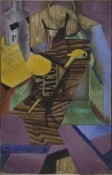 Still life with book (Juan Gris) - Muzeo.com
