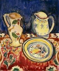 Still Life with Breton Pottery (Alfred Henry Maurer) - Muzeo.com
