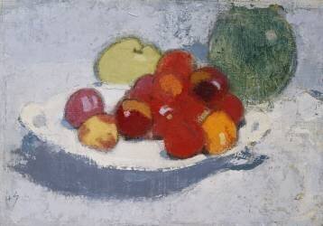 Still Life with Fruit (Hélène Schjerfbeck) - Muzeo.com