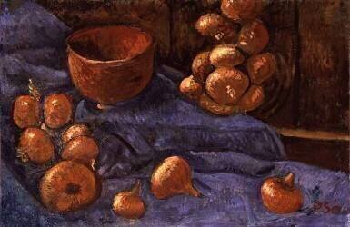 Still Life with Onions (Paul Serusier) - Muzeo.com