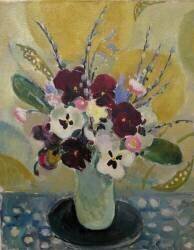 Still life with pansies (Mildred Bendall) - Muzeo.com