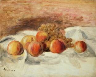 Still life with peaches (Auguste Renoir) - Muzeo.com
