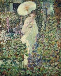 Sun and Wind (Frederick Carl Frieseke) - Muzeo.com