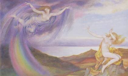 Sunbeam and Summer Shower (Evelyn de Morgan) - Muzeo.com