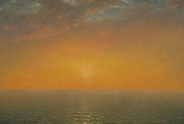 Sunset on the Sea (John Frederick Kensett) - Muzeo.com