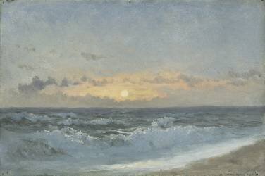 Sunset over the Sea (William Pye) - Muzeo.com