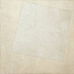 Suprematist Composition: White on White (Kazimir Malevitch) - Muzeo.com